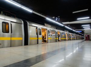 Delhi metro station