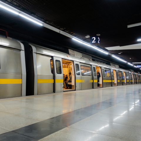 Delhi metro station