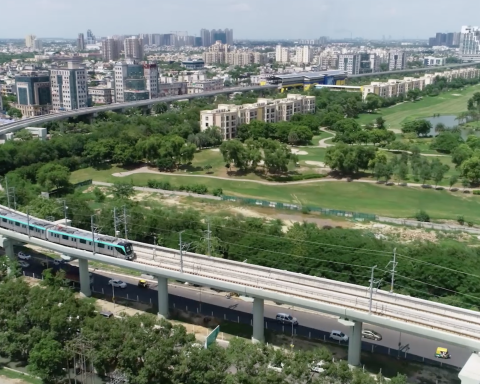 Noida Metro line