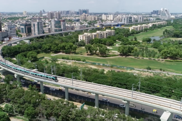 Noida Metro line